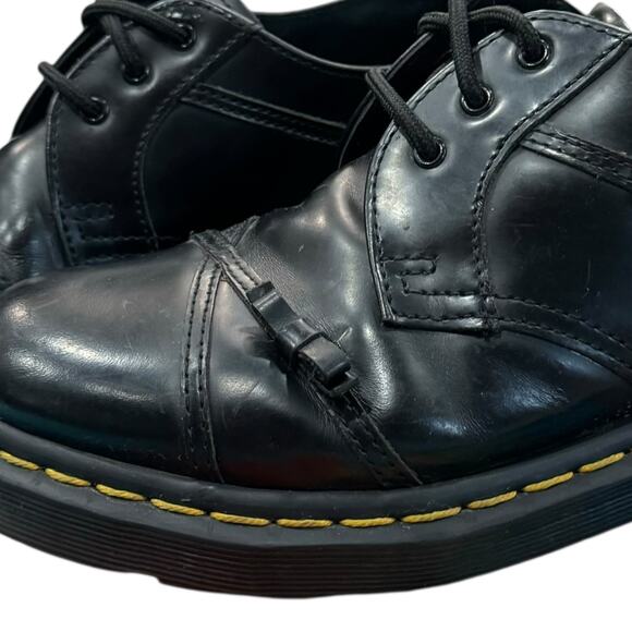 Dr. Martens Size 10 1461 Womens Bow Smooth Leather Oxford Shoes in Black - Picture 6 of 16